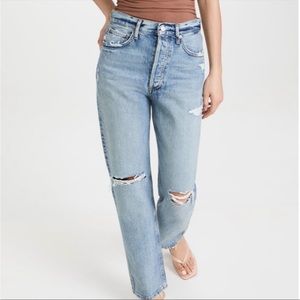 Agolde 90s Mid rise loose fit jeans, NWT